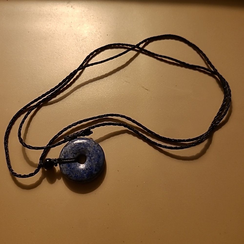 Necklace with Doughnut Charm